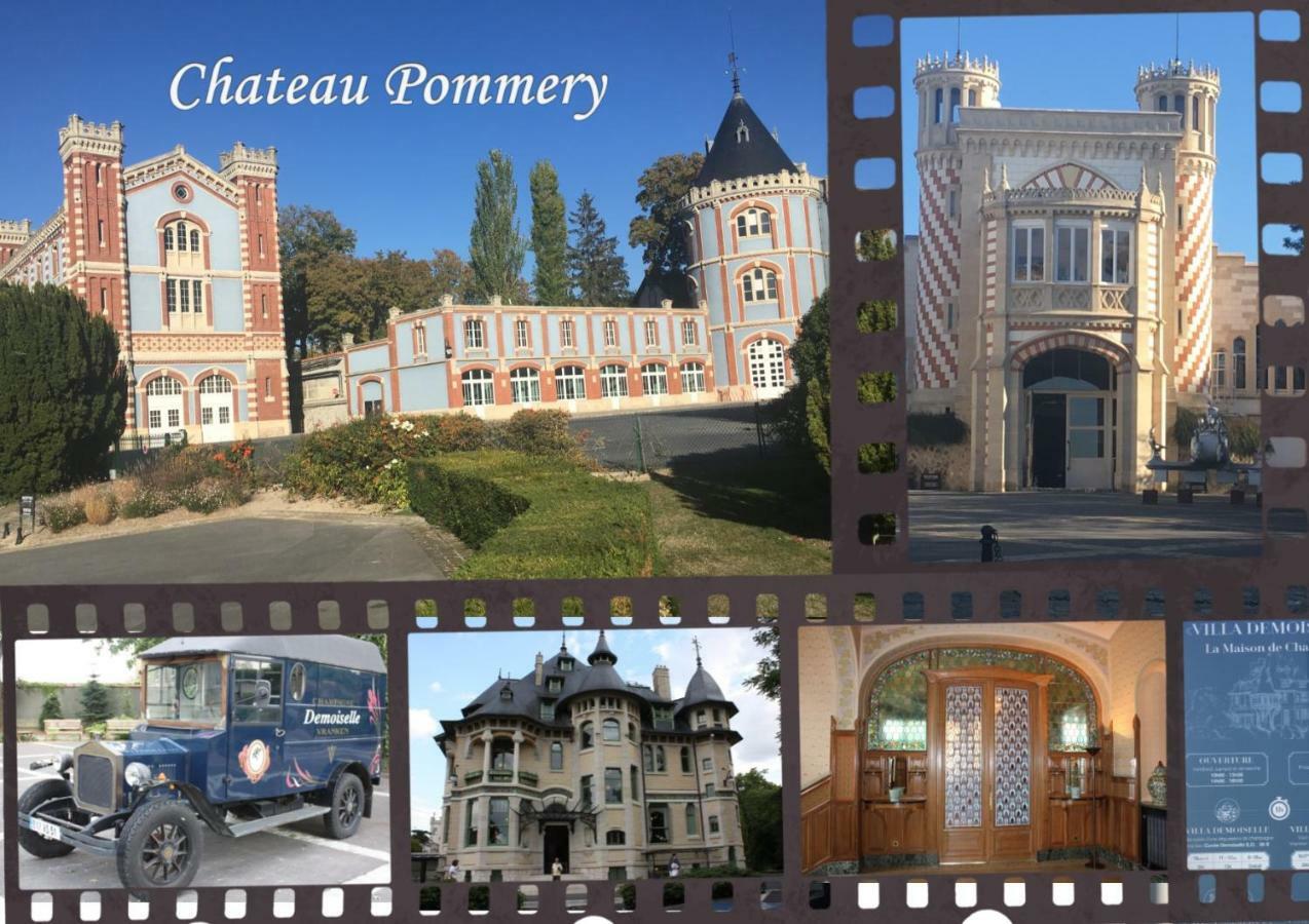 Bedinreims "Burgundy Bottle" 110M2 Exceptional, 4 Chambres Doubles, 2 Bain, Free Park & Wifi, Tout Equipe Exterior foto