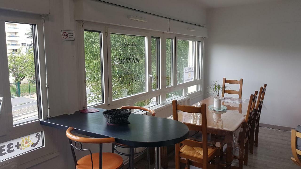 Bedinreims "Burgundy Bottle" 110M2 Exceptional, 4 Chambres Doubles, 2 Bain, Free Park & Wifi, Tout Equipe Exterior foto